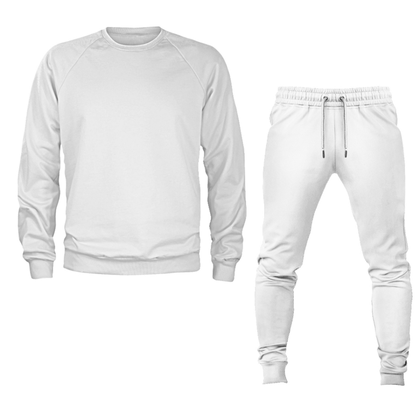 Men's Crewneck Sweatshirt Joggers Suit